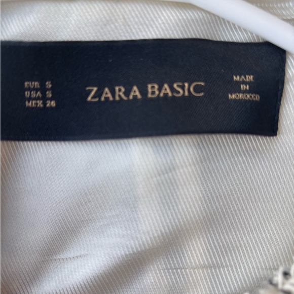Zara Basic Cream Jacket - Picture 2 of 2